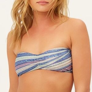FRANKIE'S Bikini Jeanette Strapless Bandeau Bikini Top